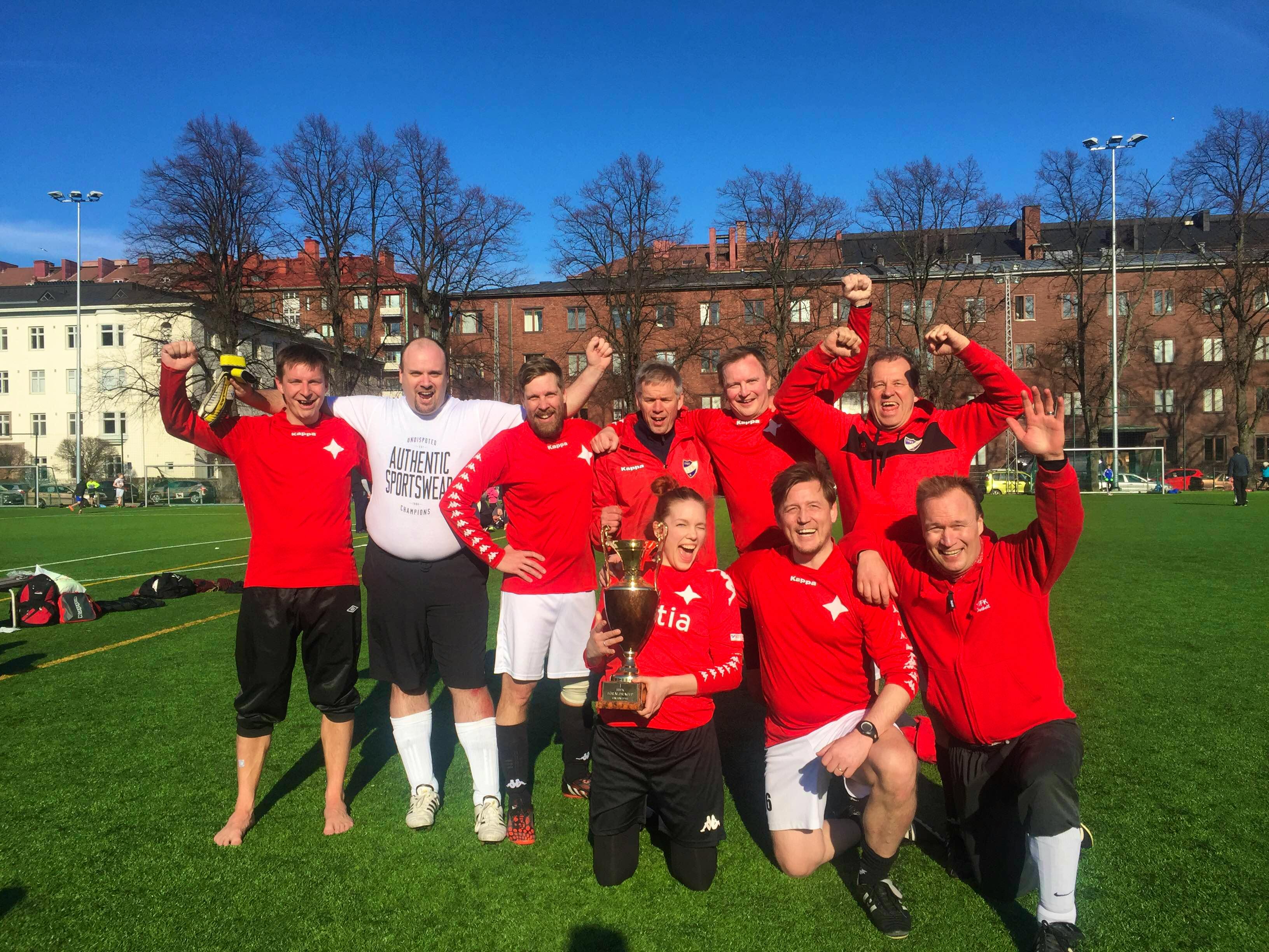 Hallituksen joukkue - Föräldracup 2016 voittaja