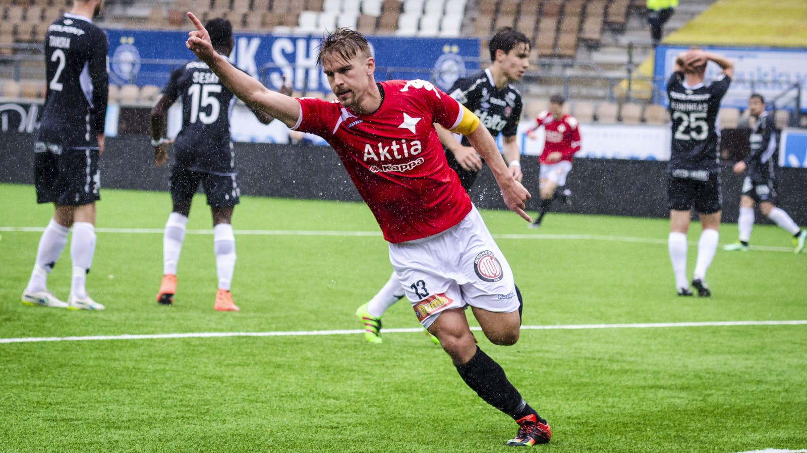 Veikkausliiga-ottelussa HIFK - FC Lahti, Sonera Stadiumilla, 18. kesäkuuta 2016.