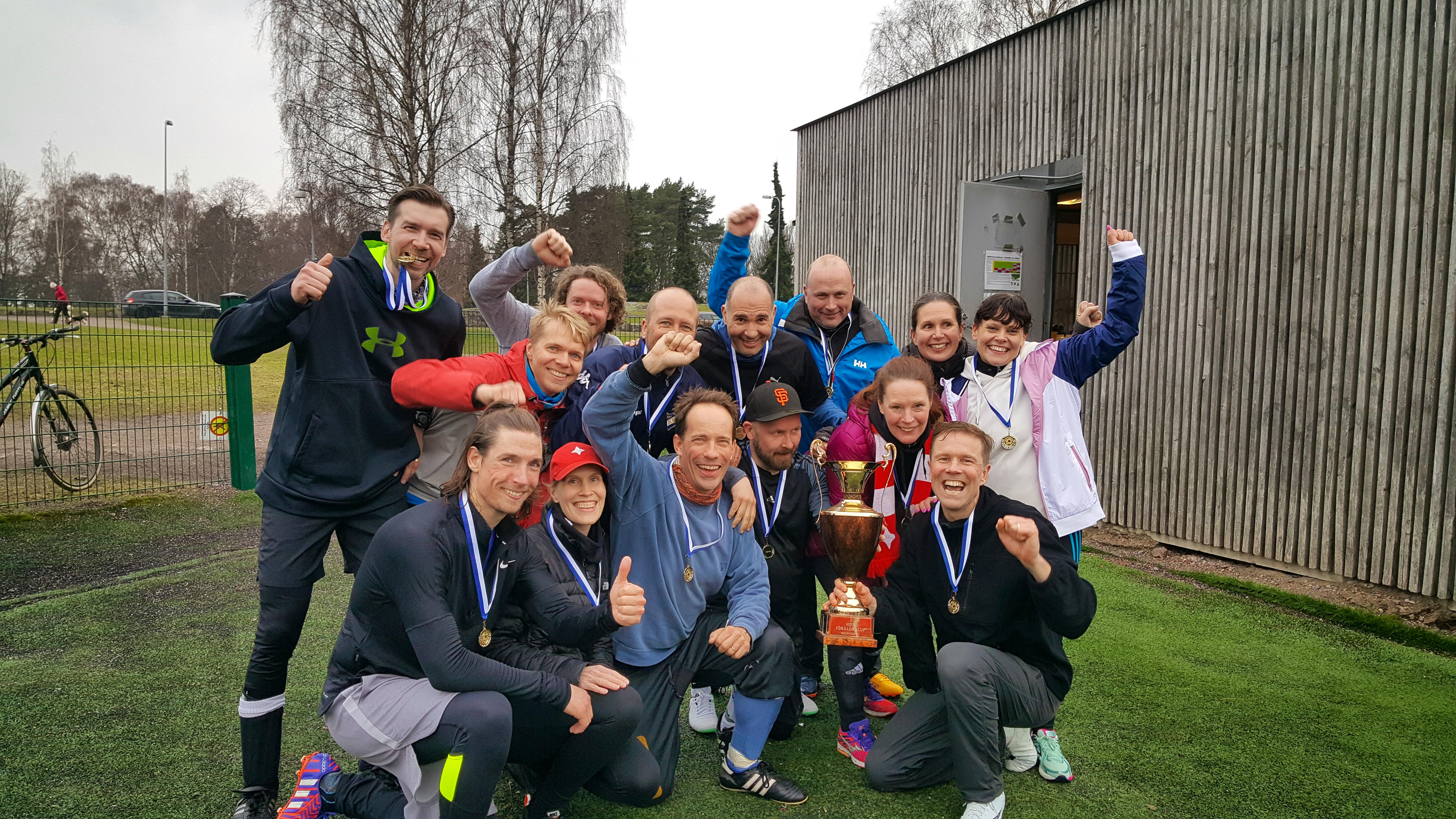 HIFK07 föräldrarna igen starkast i Föräldracupen